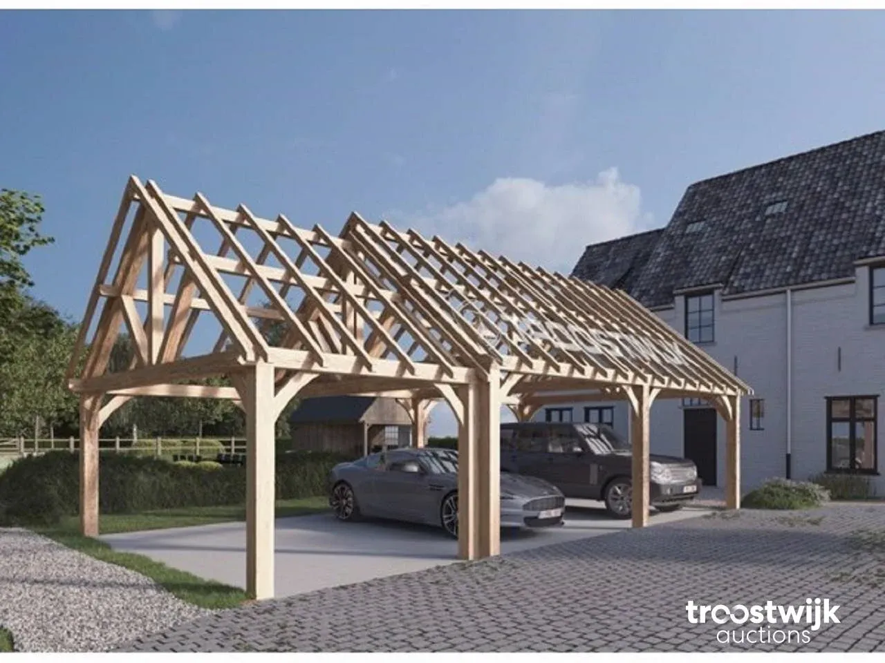 Houten bijgebouwen, chalets, carports, poolhouses en paardenstallen - fijnspar