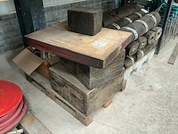 Houten blokken (4x) - afbeelding 1 van  2