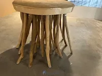 Houten boomstamtafel - afbeelding 2 van  3