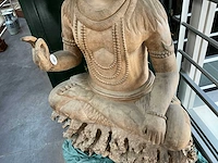 Houten buddha - afbeelding 6 van  6