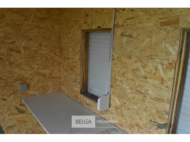Houten buiten unit (inkomcontainer, drankenbonunit) 3 vensters 1 deur, met inrichting 275x10x220 - afbeelding 2 van  23