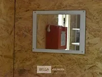 Houten buiten unit (inkomcontainer, drankenbonunit) 3 vensters 1 deur, met inrichting 275x10x220 - afbeelding 23 van  23