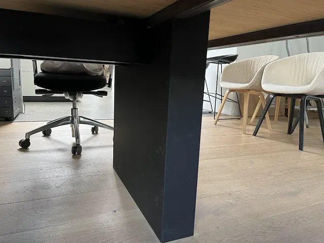Houten bureau tafel - afbeelding 6 van  7