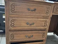 Houten bureau - afbeelding 3 van  4