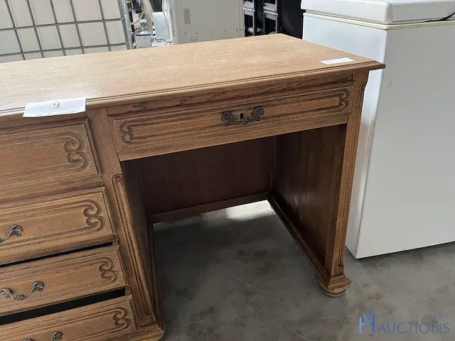 Houten bureau - afbeelding 4 van  4