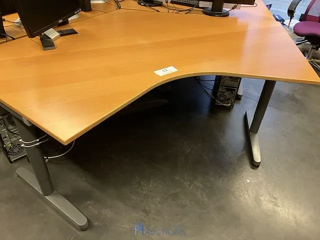 Houten bureau - afbeelding 3 van  3
