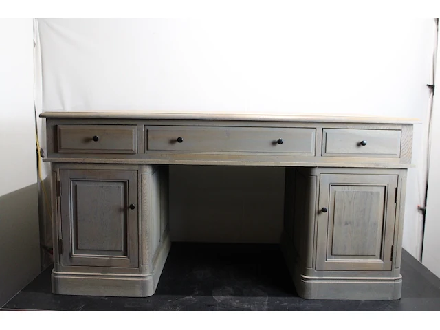 Houten bureau - afbeelding 1 van  5