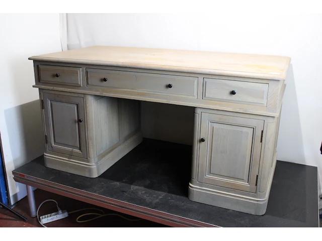 Houten bureau - afbeelding 2 van  5