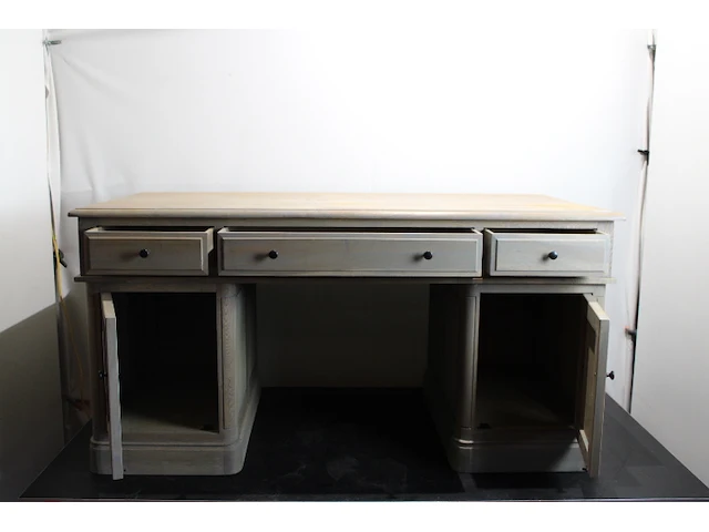 Houten bureau - afbeelding 3 van  5