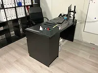 Houten bureauopstelling - afbeelding 1 van  9
