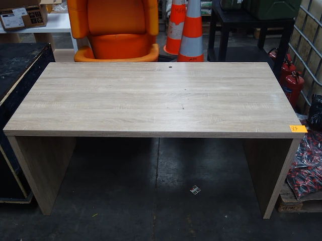 Houten bureautafel - afbeelding 1 van  4