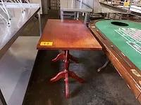 Houten café tafel - afbeelding 1 van  3
