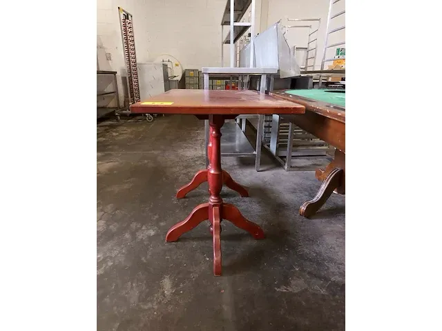 Houten café tafel - afbeelding 2 van  3