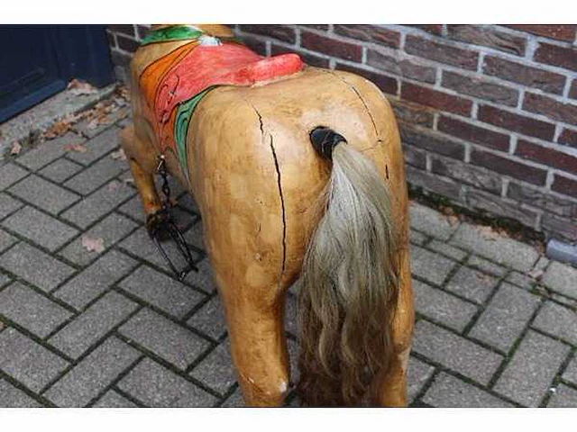 Houten carouselpaard - afbeelding 2 van  5