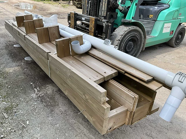Houten carport - afbeelding 2 van  13