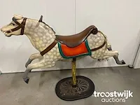 Houten carrousel paard - afbeelding 5 van  5
