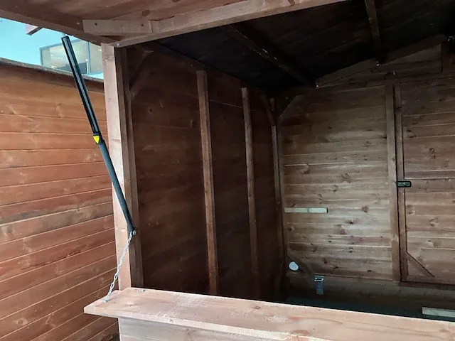 Houten chalet (houten onderstel) - afbeelding 14 van  23