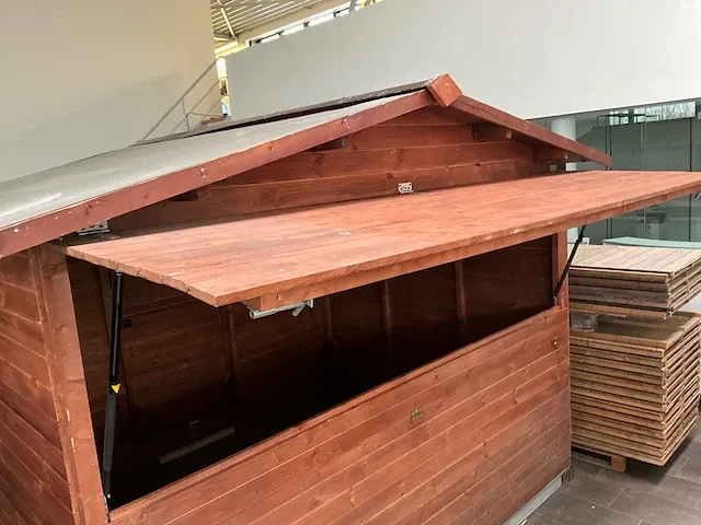 Houten chalet (houten onderstel) - afbeelding 5 van  23