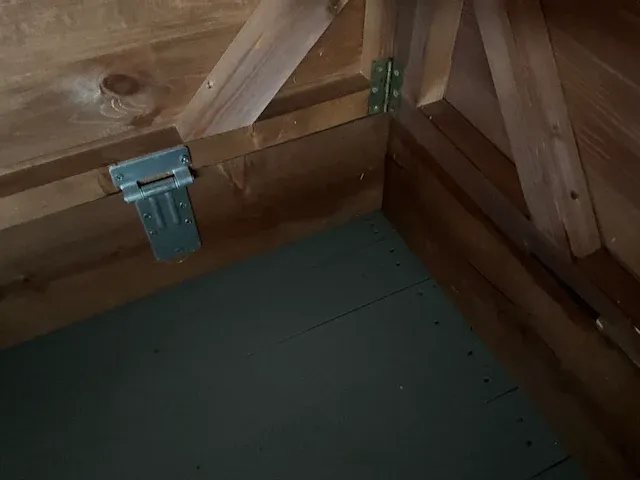 Houten chalet (houten onderstel) - afbeelding 20 van  23