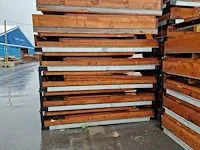 Houten chalet (metalen onderstel) - afbeelding 12 van  23