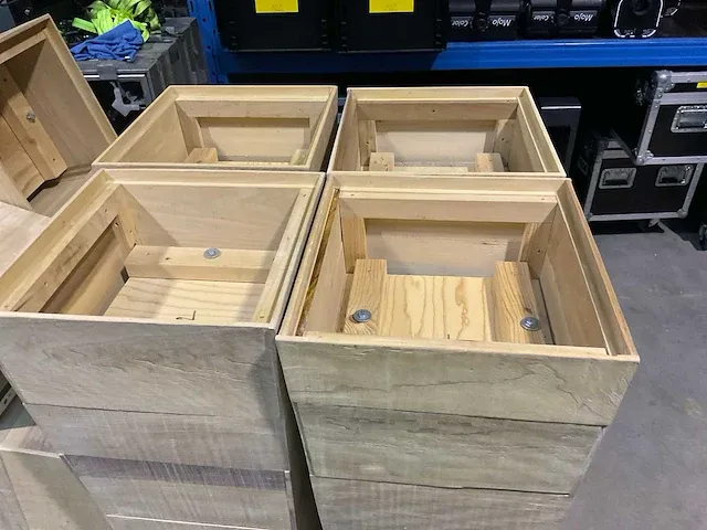 Houten consoles (10x) - afbeelding 10 van  12