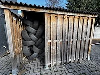 Houten container berging - afbeelding 1 van  7