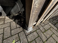 Houten container berging - afbeelding 6 van  7