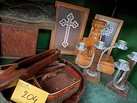 Houten decoratie, ca. 23 stuks - afbeelding 4 van  5