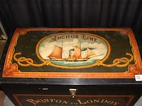 Houten decoratieve koffer - afbeelding 2 van  3