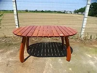 Houten design tuintafel