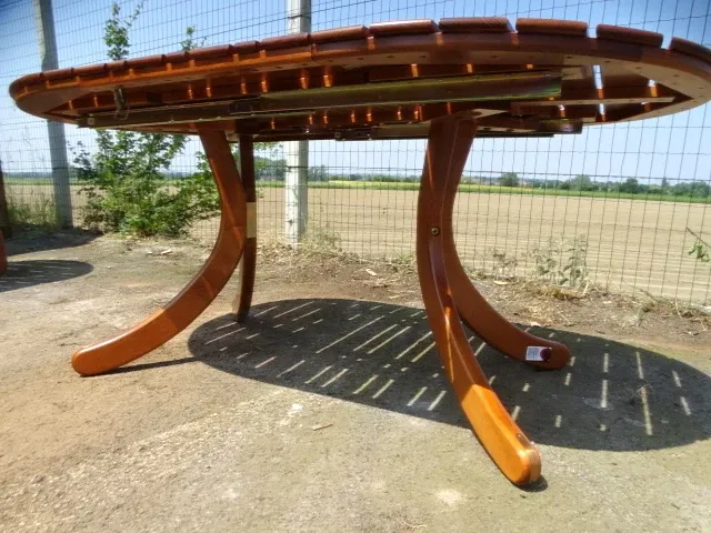 Houten design tuintafel - afbeelding 4 van  4