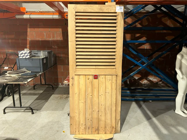 Houten deur - afbeelding 1 van  4