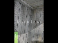 Houten displayplank op wielen - afbeelding 6 van  6