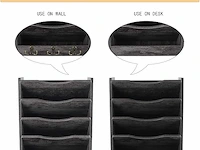 Houten documenten divider donkergrijs - afbeelding 1 van  5