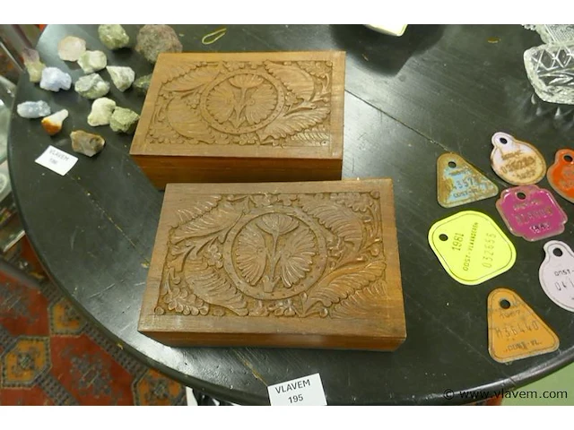 Houten dozen - afbeelding 1 van  1
