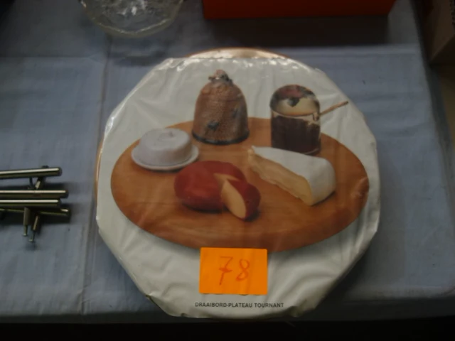 Houten draaibord - afbeelding 1 van  2