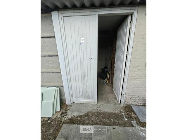 Houten dubbele deur 220x150cm - afbeelding 2 van  3