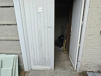 Houten dubbele deur 220x150cm - afbeelding 2 van  3