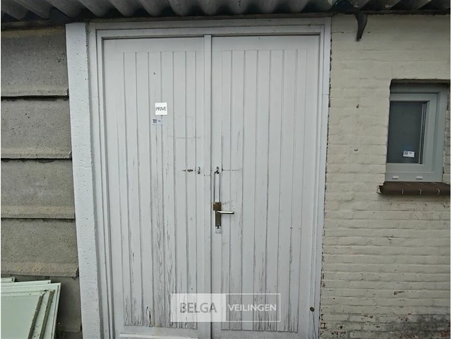 Houten dubbele deur 220x150cm - afbeelding 3 van  3