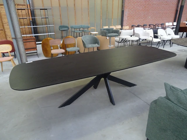 Houten eettafel - afbeelding 1 van  3