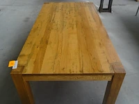 Houten eettafel - afbeelding 3 van  4