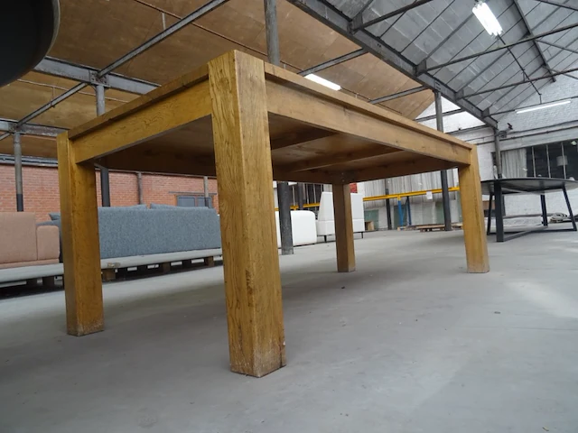 Houten eettafel - afbeelding 4 van  4