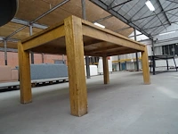 Houten eettafel - afbeelding 4 van  4