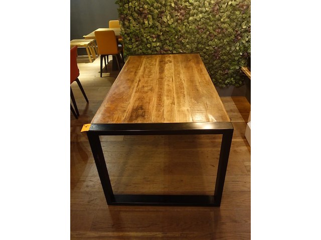 Houten eettafel - afbeelding 2 van  3