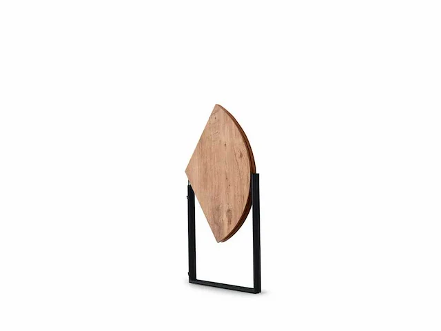 Houten en metalen eettafel - opklapbaar - afbeelding 10 van  14