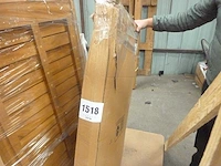 Houten en metalen eettafel - opklapbaar - afbeelding 12 van  14