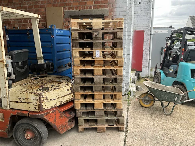 Houten euro pallet (13x) - afbeelding 2 van  3