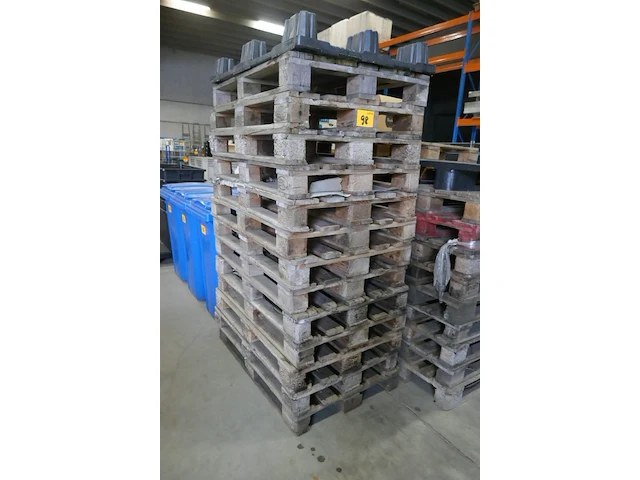 Houten euro palletten - afbeelding 1 van  5