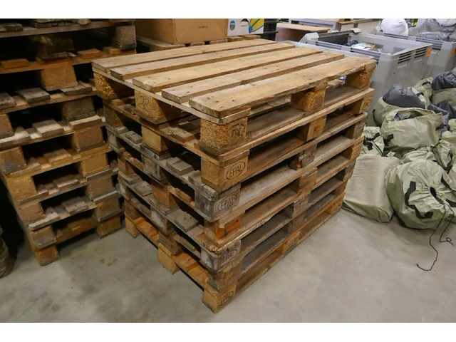 Houten euro palletten - afbeelding 4 van  5