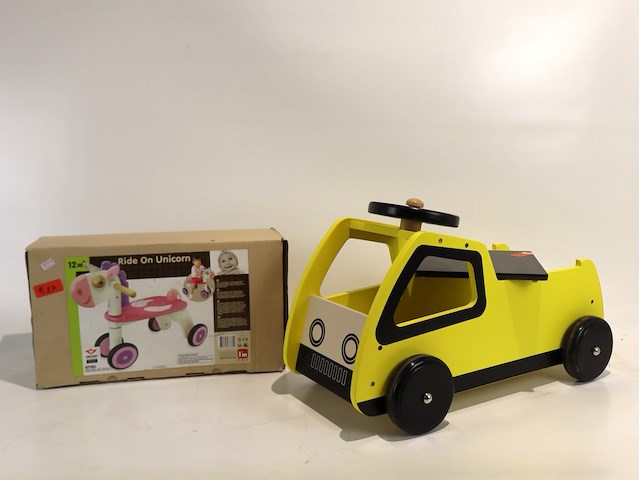 Houten fiets - afbeelding 1 van  3